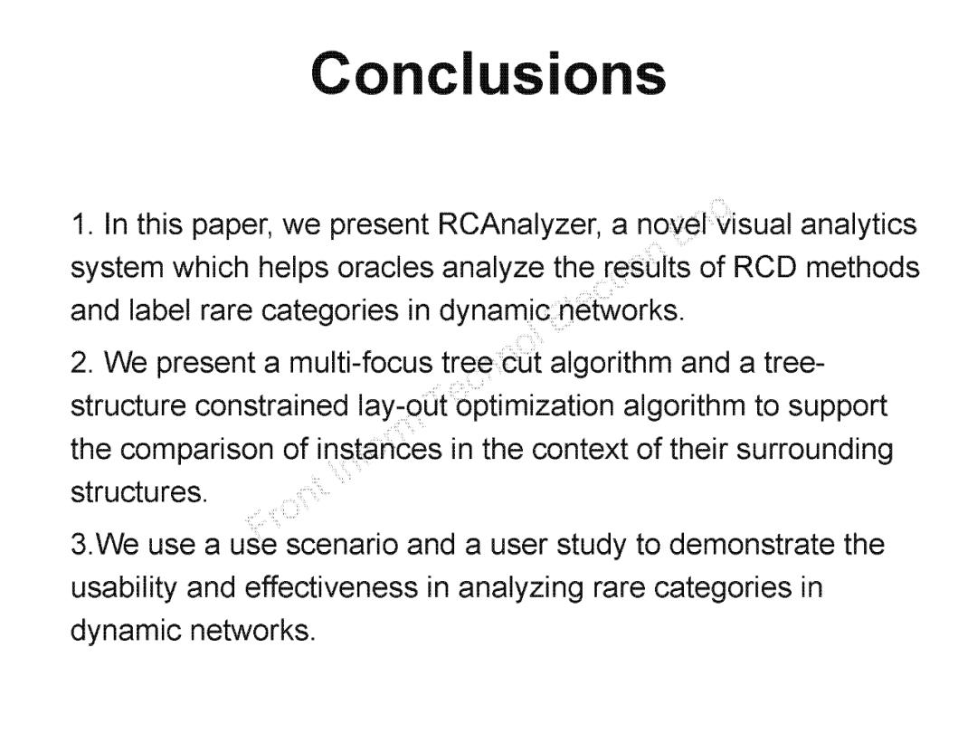 浙江大学陈为等 | RCAnalyzer：动态网络中稀有类可视分析系统