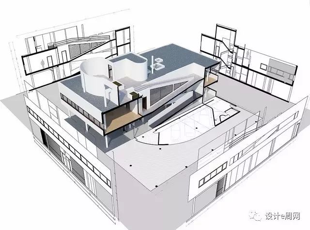 Sketchup高效建模与方案推敲、快速出图研习教程，附高层、体育馆、别墅、城市设计等案例