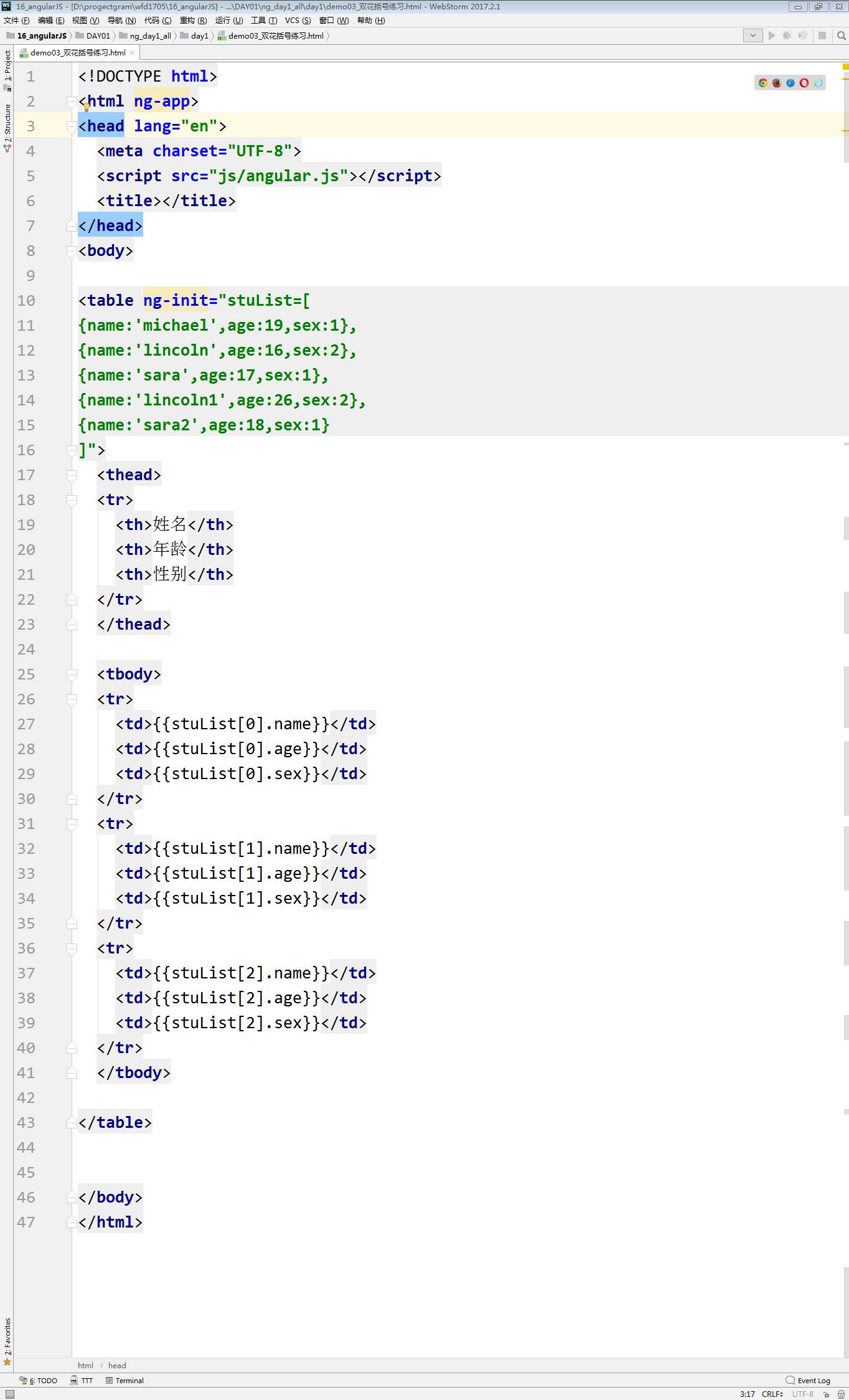 Webstorm 下的Angular4.0开发之路