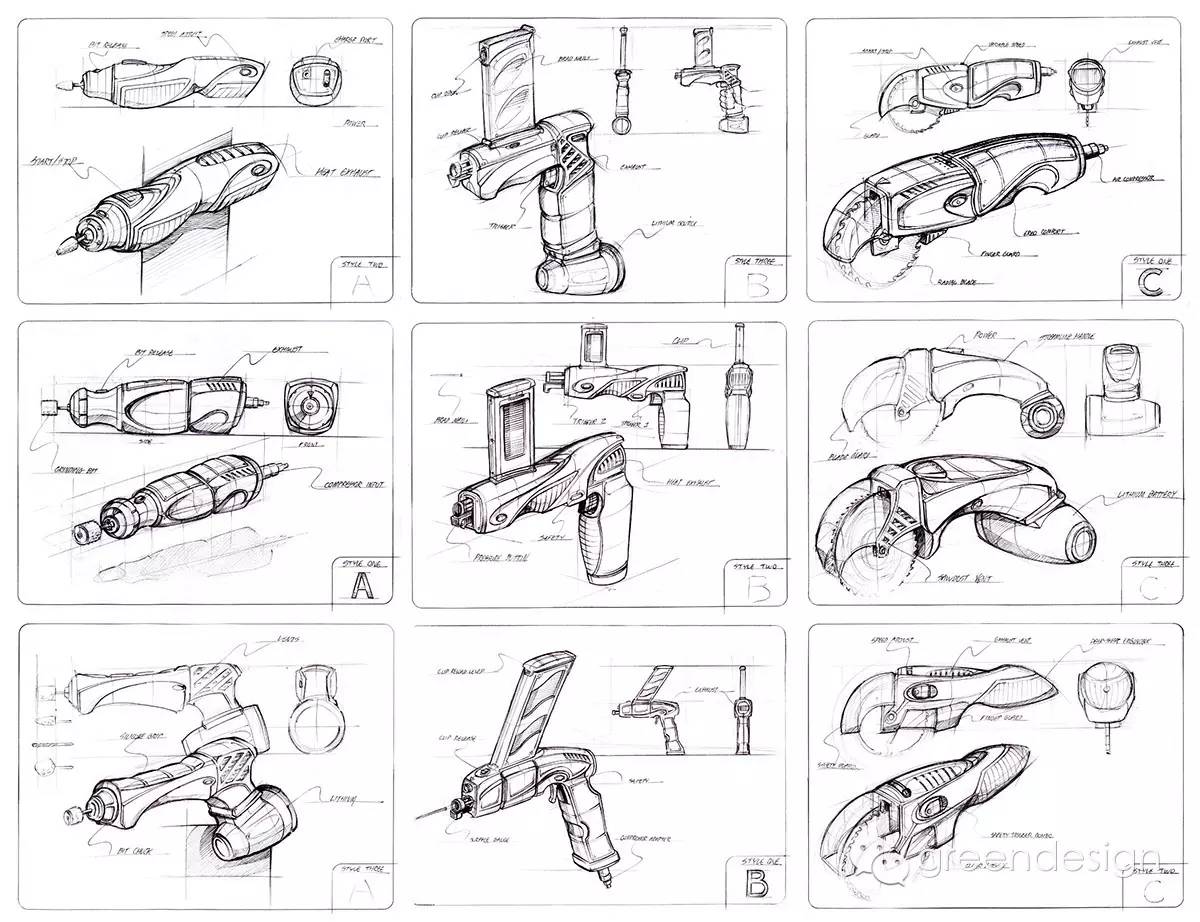 Sketch | 如果这里是你要的产品手绘图，请毫不犹豫地点进来（200张）