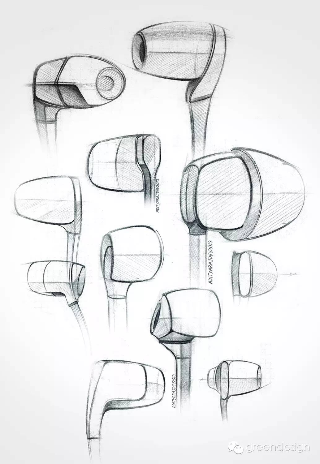 Sketch | 如果这里是你要的产品手绘图，请毫不犹豫地点进来（200张）