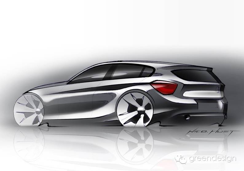 Sketch | 五年内车型原厂图总结：BMW 48款车型内外饰作品