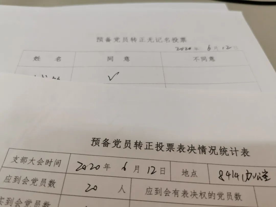 大数据与数字媒体学院党支部召开预备党员转正会议