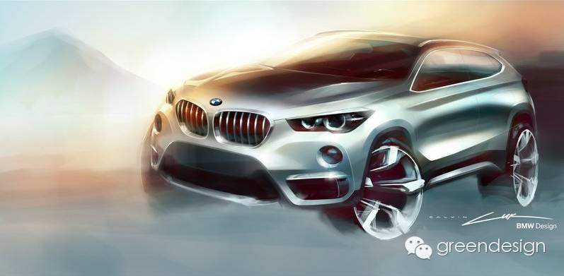 Sketch | 五年内车型原厂图总结：BMW 48款车型内外饰作品