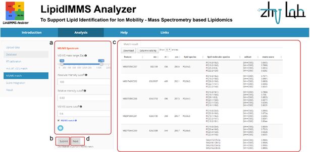 全平台全维度脂质鉴定的新利器 -- LipidIMMS Analyzer