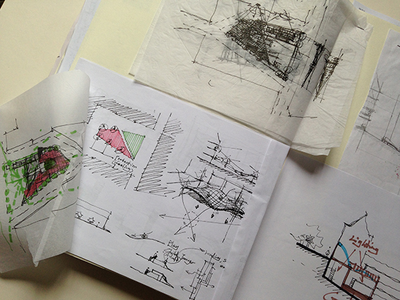 开始自己的建筑笔记 | Sketch Journal 作品展示