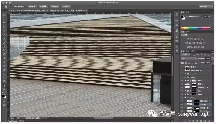 SketchUp 不渲染如何能做出竞赛风格的高大上效果图？