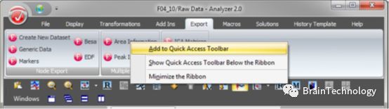 BrainVision Analyzer 2的快速上手十大技巧