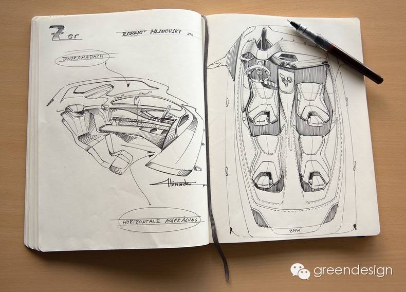 Sketch | 五年内车型原厂图总结：BMW 48款车型内外饰作品