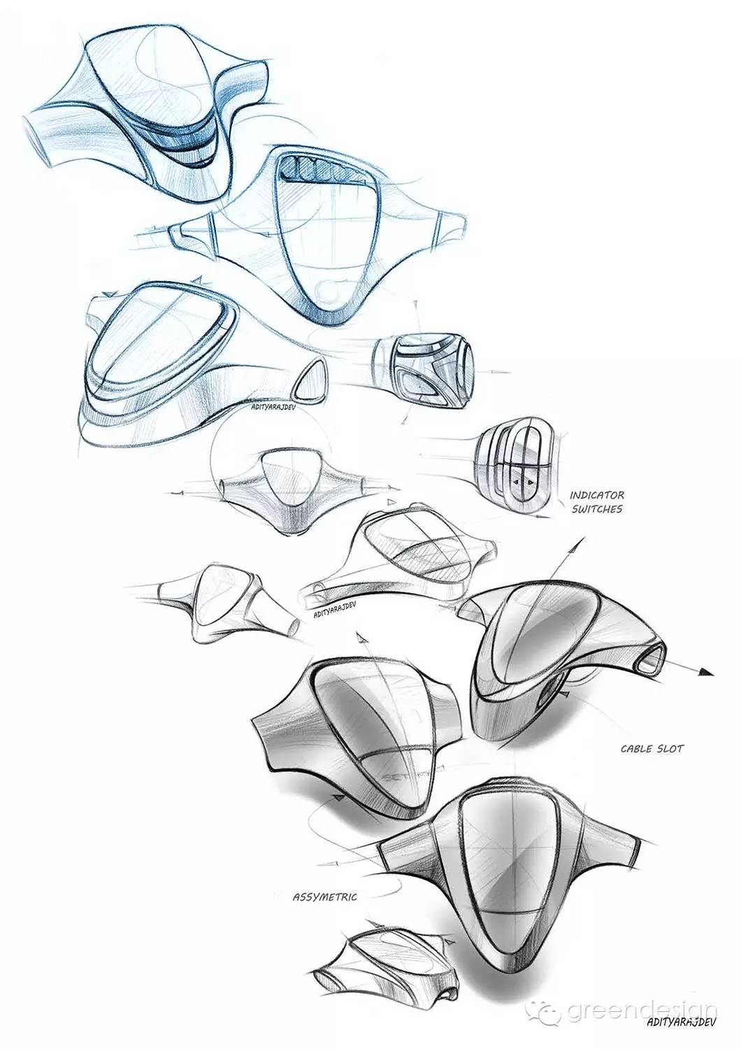 Sketch | 如果这里是你要的产品手绘图，请毫不犹豫地点进来（200张）