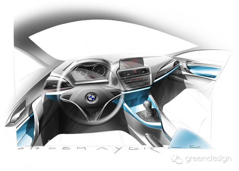 Sketch | 五年内车型原厂图总结：BMW 48款车型内外饰作品