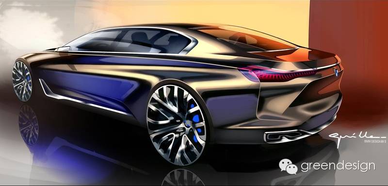 Sketch | 五年内车型原厂图总结：BMW 48款车型内外饰作品