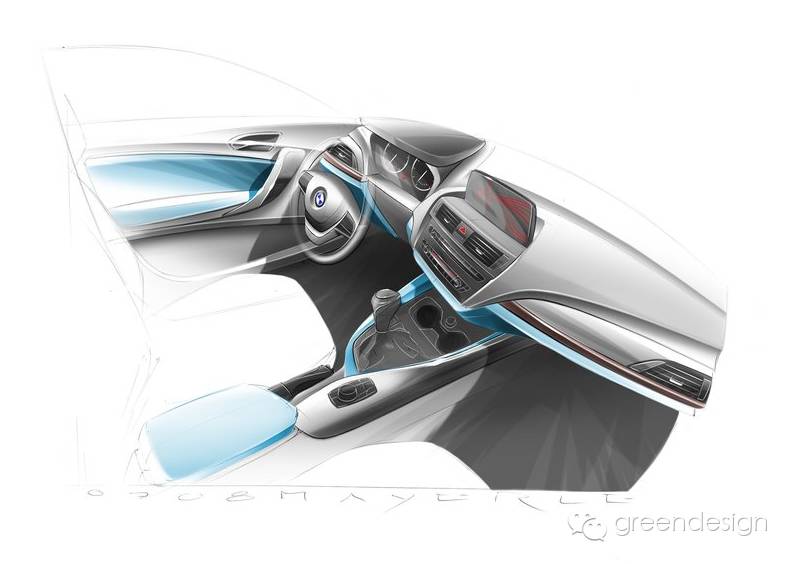 Sketch | 五年内车型原厂图总结：BMW 48款车型内外饰作品