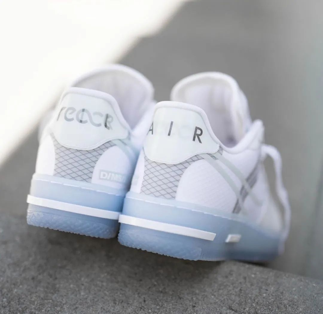 Nike Air Force 1 React “ White Ice” 现已上架