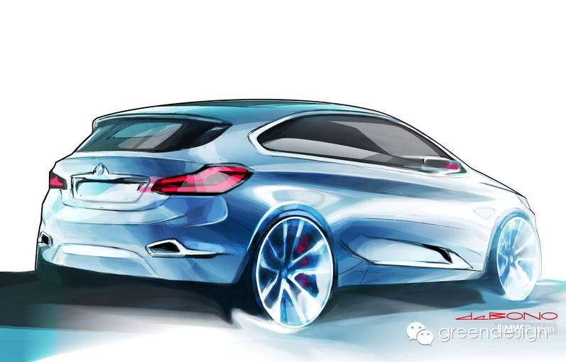 Sketch | 五年内车型原厂图总结：BMW 48款车型内外饰作品