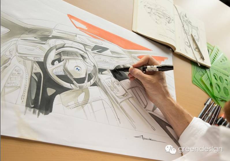 Sketch | 五年内车型原厂图总结：BMW 48款车型内外饰作品