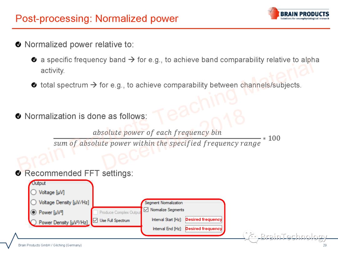 Spectral Analysis using FFT in Analyzer 2