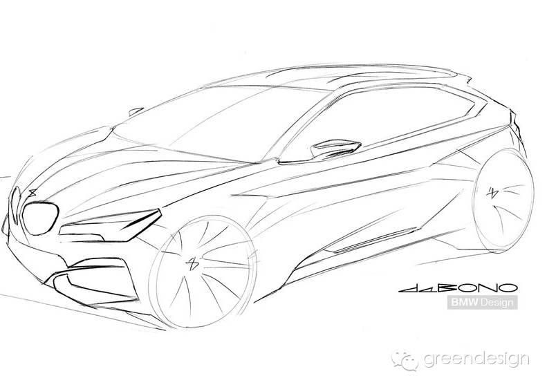 Sketch | 五年内车型原厂图总结：BMW 48款车型内外饰作品