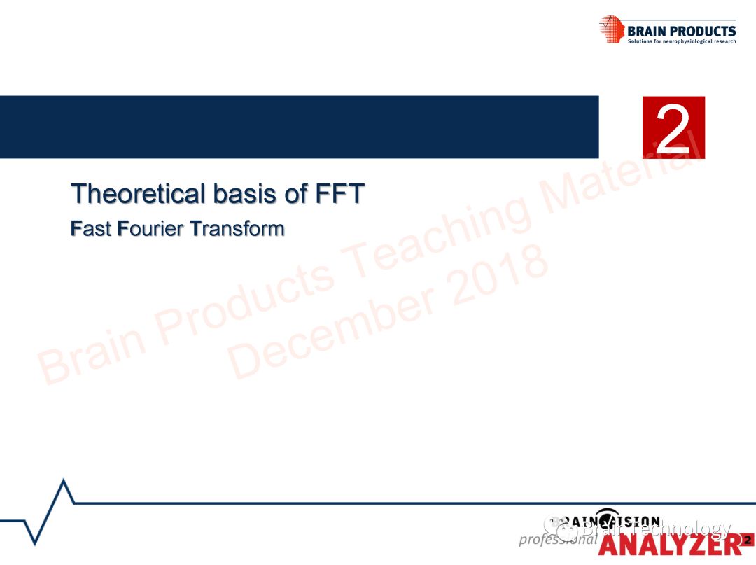 Spectral Analysis using FFT in Analyzer 2