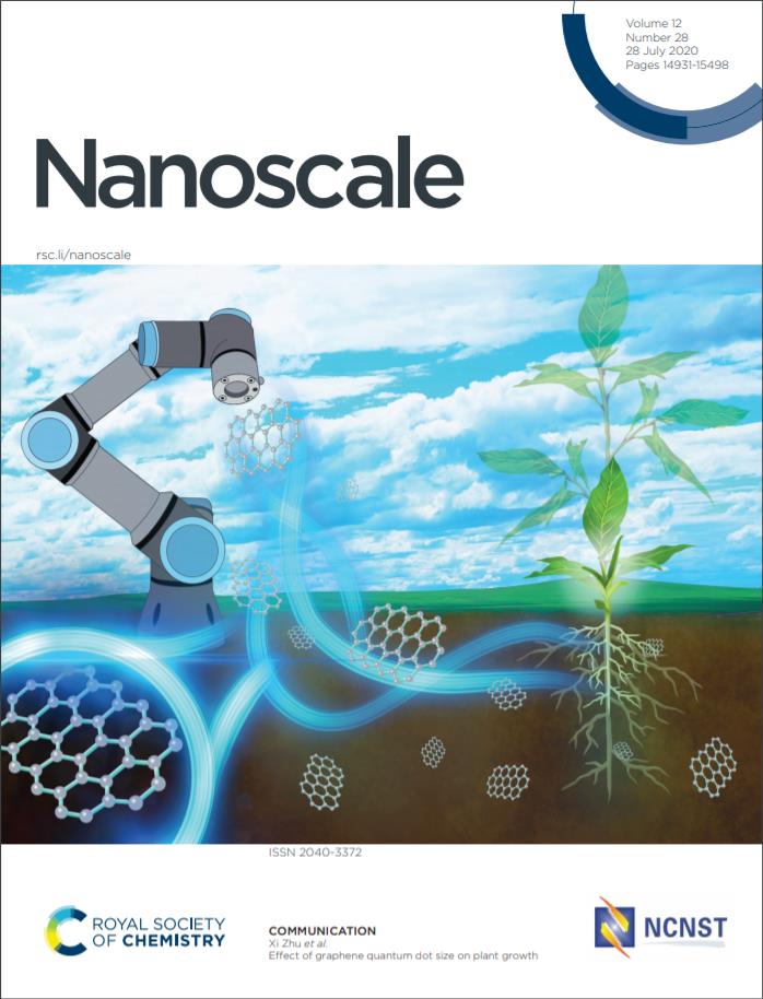 喜讯 | 深圳市人工智能与机器人研究院朱熹教授、徐曜博士在Nanoscale上发表封面文章