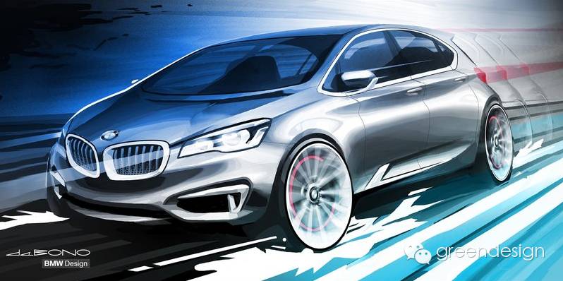 Sketch | 五年内车型原厂图总结：BMW 48款车型内外饰作品