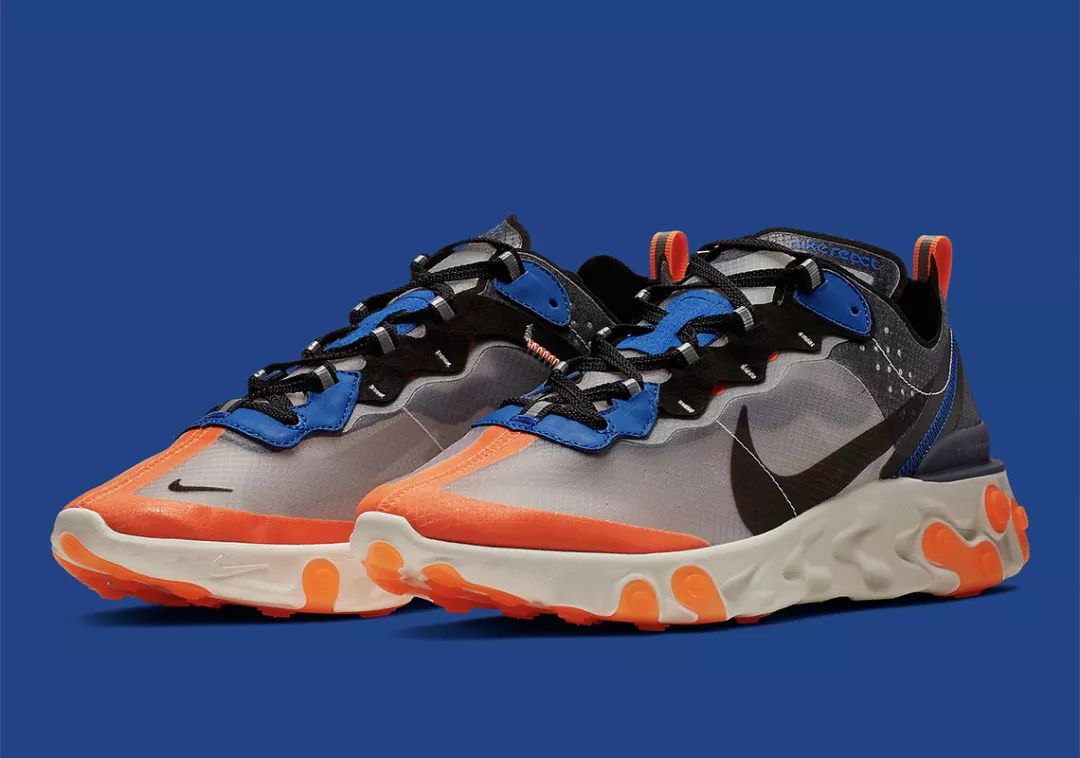 悟空配色？Nike React Element 87 两款新品即将发售！