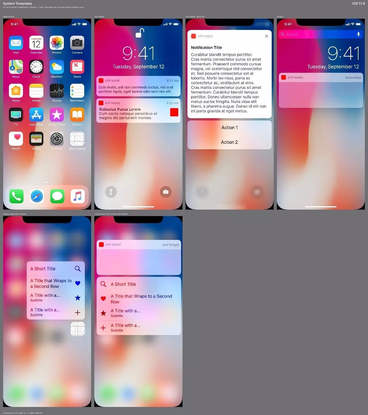 最新IOS11 uikit 设计规范，sketch,XD,PSD 附官方源文件下载