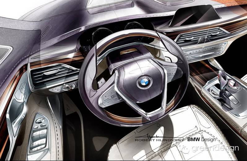 Sketch | 五年内车型原厂图总结：BMW 48款车型内外饰作品