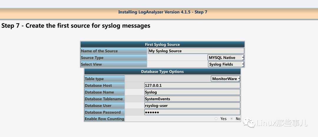 Gentoo+Nginx+php+Mysql+Rsyslog+LogAnalyzer日志监控系统搭建