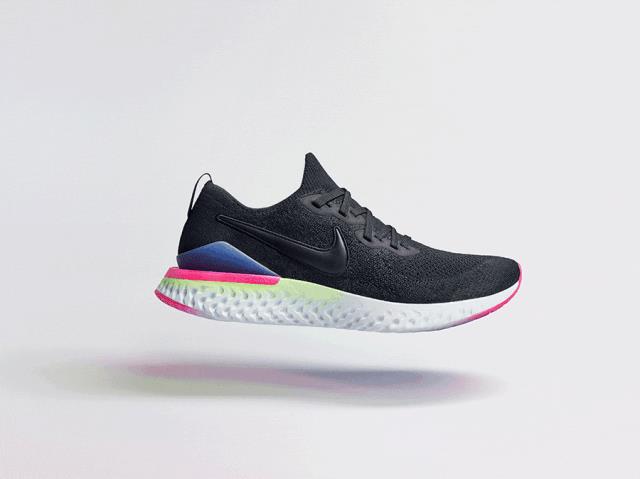 NIKE EPIC REACT FLYKNIT 2 跑鞋 | 焕新开跑