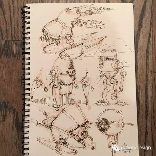 Sketch | 给我一支笔，一张纸，我就能画出一个世界