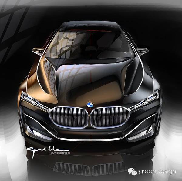 Sketch | 五年内车型原厂图总结：BMW 48款车型内外饰作品