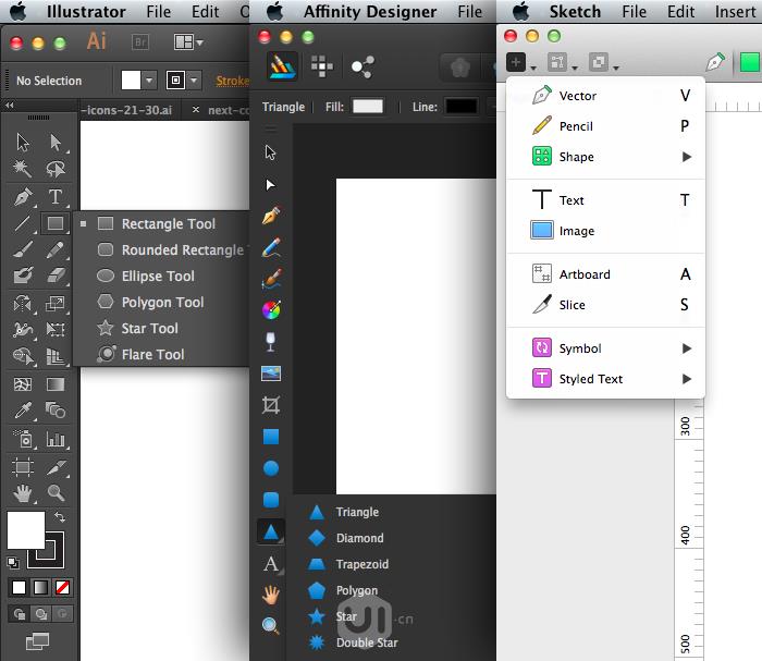 Sketch、Affinity 、AI谁是才是icon终结者？