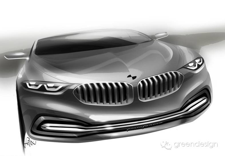 Sketch | 五年内车型原厂图总结：BMW 48款车型内外饰作品