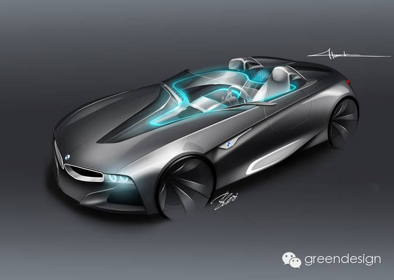 Sketch | 五年内车型原厂图总结：BMW 48款车型内外饰作品