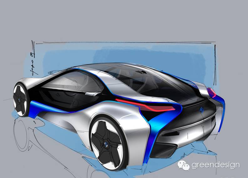 Sketch | 五年内车型原厂图总结：BMW 48款车型内外饰作品