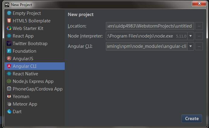 Webstorm 下的Angular4.0开发之路