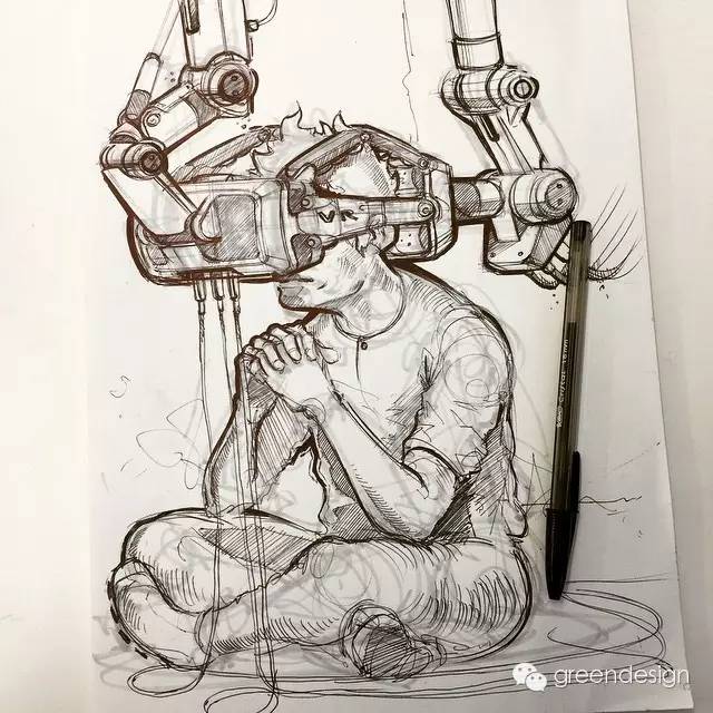 Sketch | 给我一支笔，一张纸，我就能画出一个世界