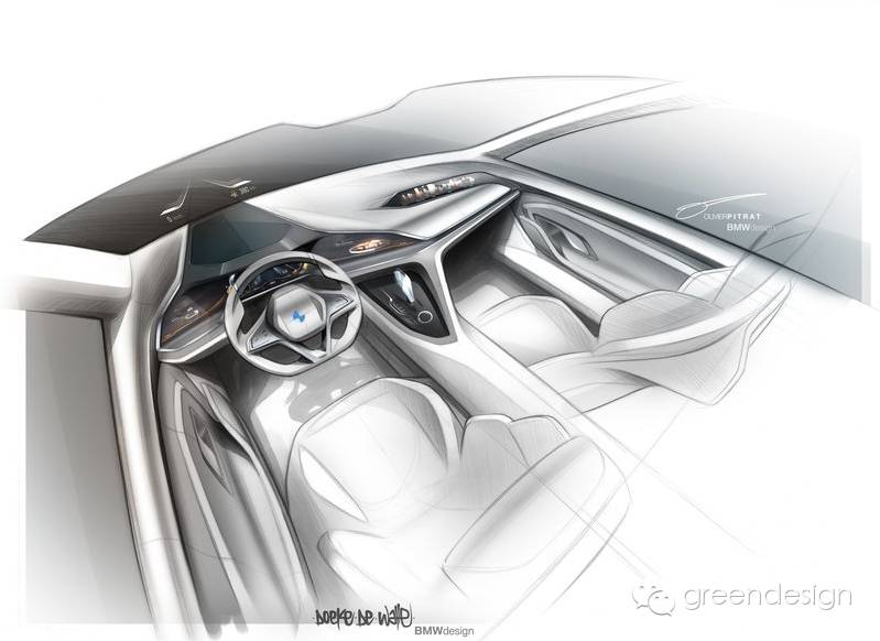 Sketch | 五年内车型原厂图总结：BMW 48款车型内外饰作品