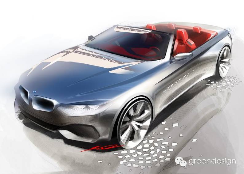 Sketch | 五年内车型原厂图总结：BMW 48款车型内外饰作品