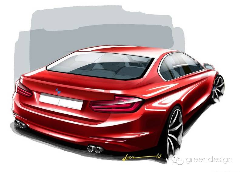 Sketch | 五年内车型原厂图总结：BMW 48款车型内外饰作品