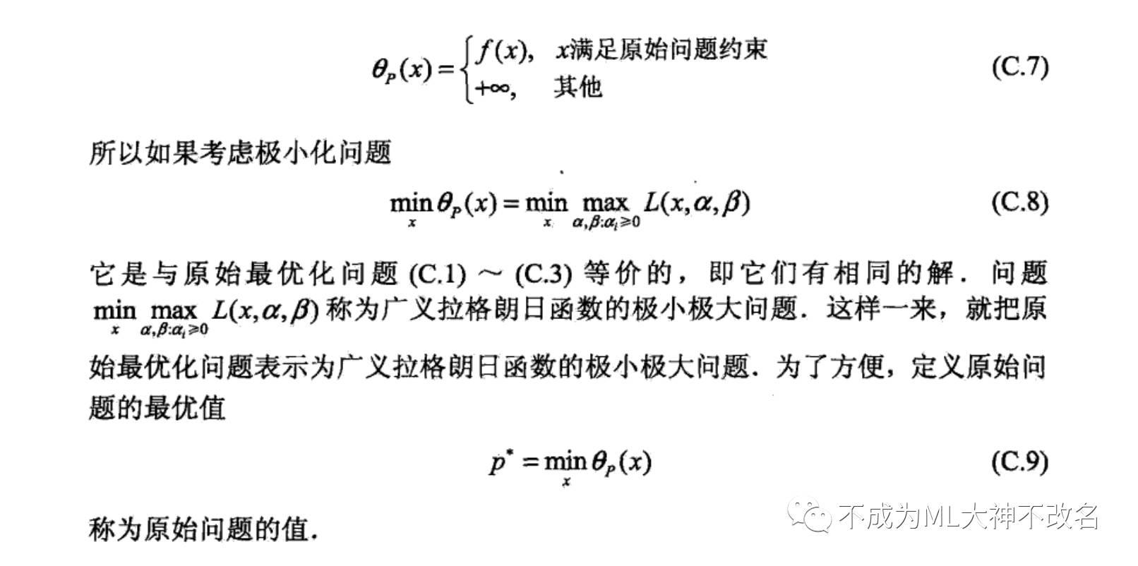 支持向量机(一)