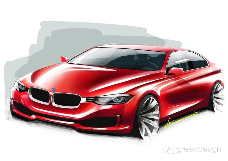 Sketch | 五年内车型原厂图总结：BMW 48款车型内外饰作品