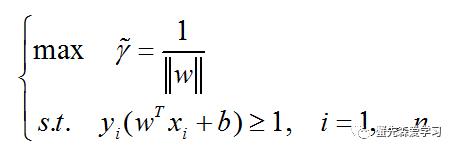 支持向量机（理论篇）