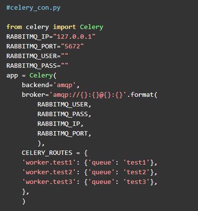 celery+rabbitmq分布式消息队列的使用