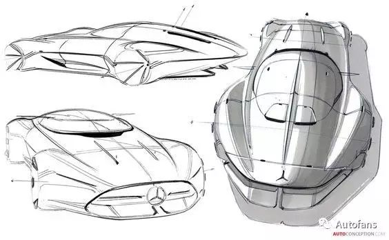 Nice sketch!汽车设计海量草图线稿