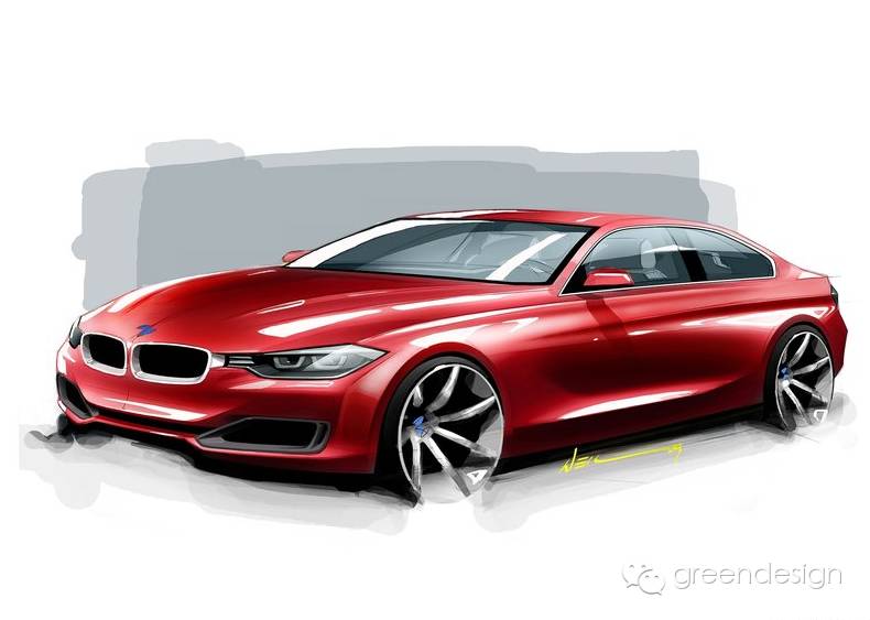 Sketch | 五年内车型原厂图总结：BMW 48款车型内外饰作品