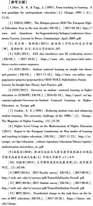 模块化、灵活化、全球化：基于信息技术的大学“学习范式”转型——基于麻省理工学院的案例探讨