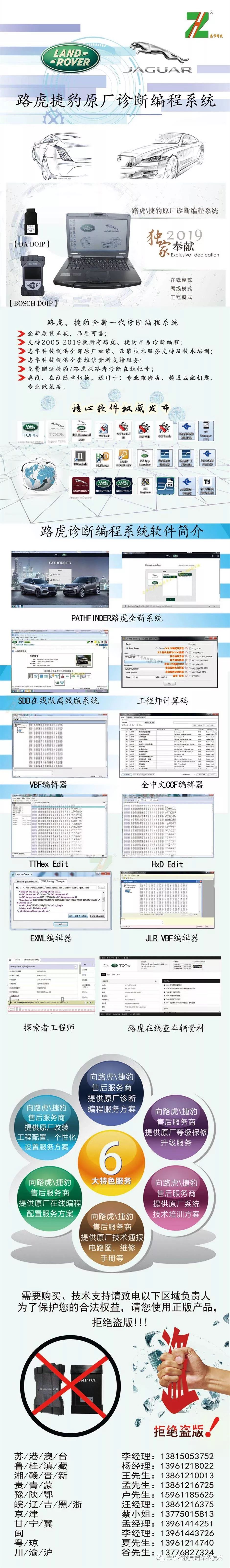 【知识】路虎原厂检测、编程系统+路虎全套原厂维修资料+路虎工程师激活码+路虎改装、维修专业技术支持