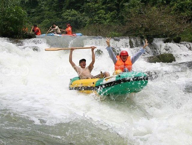 National Day Holiday·Shidu cottage-Bamboo raft【十渡漂流】